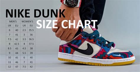 nike dunks low sizing|Nike Dunk Low sizing chart.